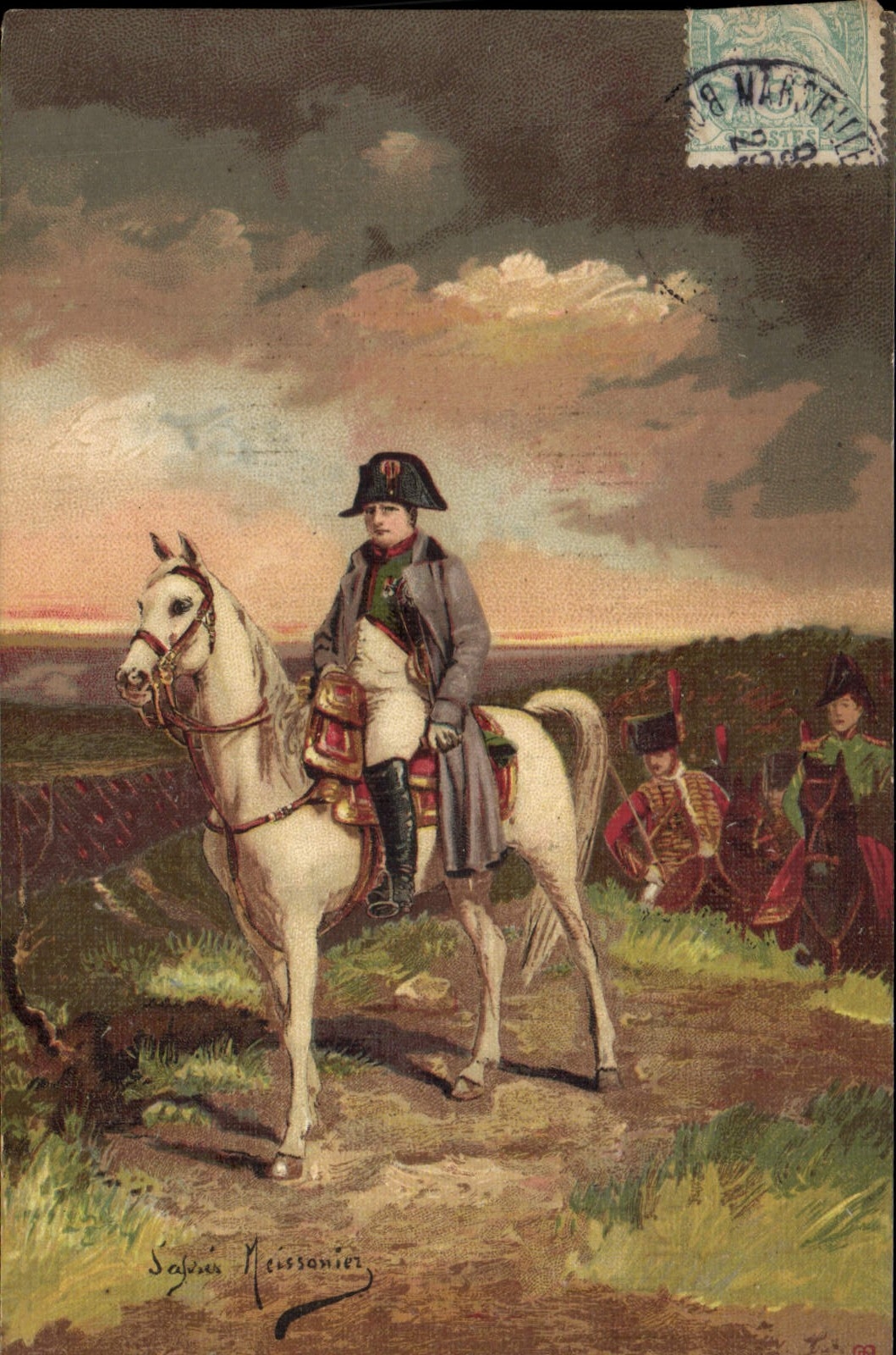 CPA Napoleon 1er Meissonnier
