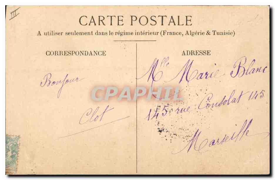 CPA Napoleon 1er Meissonnier — Verso