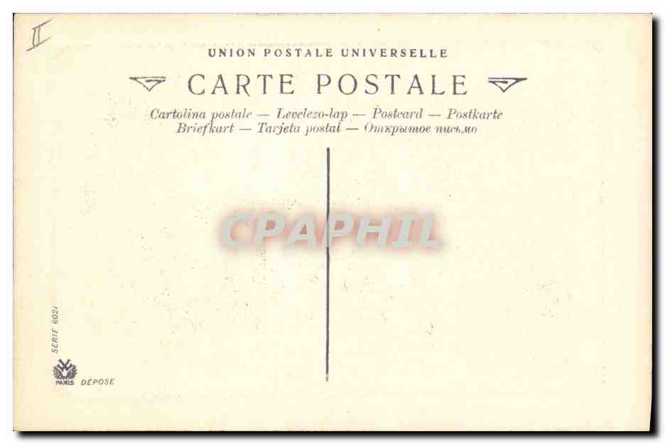 CPA Napoleon 1er Le retour de l'Ile d'Elbe  — Rückseite
