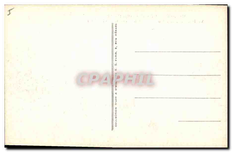 CPA Napoleon 1er veille d'Iena Guido Sigriste — Rückseite
