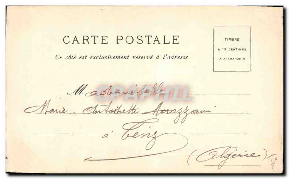 CPA Napoleon 1er Aigle Moscou 1812 Russie Russia — Verso