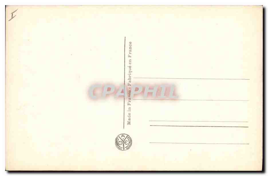 CPA Napoleon 1er Musee de Versailles Bouchon Abdication a Fontainebleau  — Rückseite