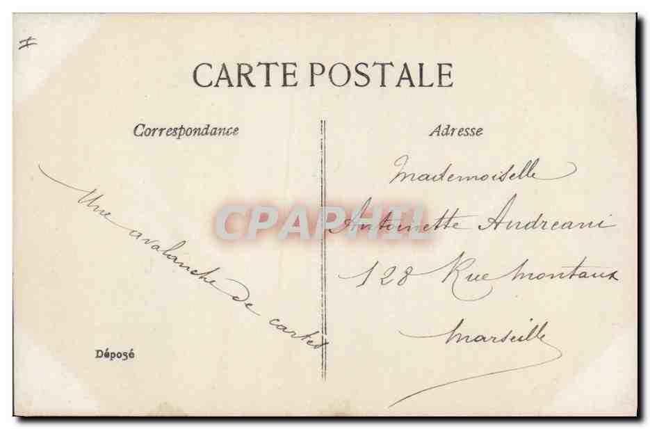 CPA Napoleon 1er L'Aiglon Prokesch le Duc  — Rückseite