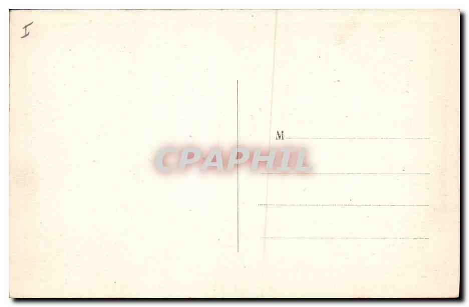 CPA Napoleon 1er Palais de Fontainebleau Chapeau Ile d'Elbe  — Verso