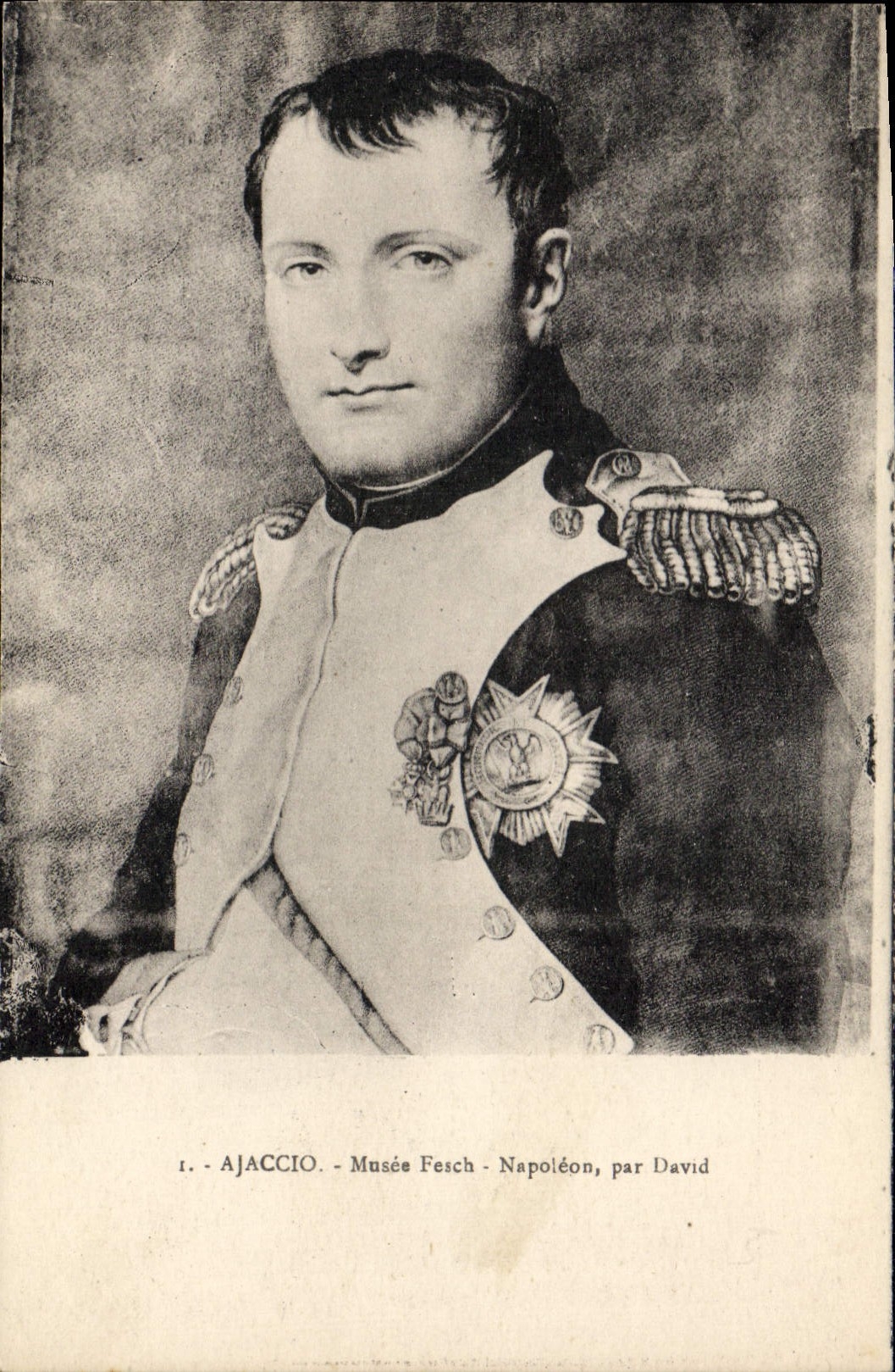 CPA Napoleon 1er Ajaccio Musee Fesch David 