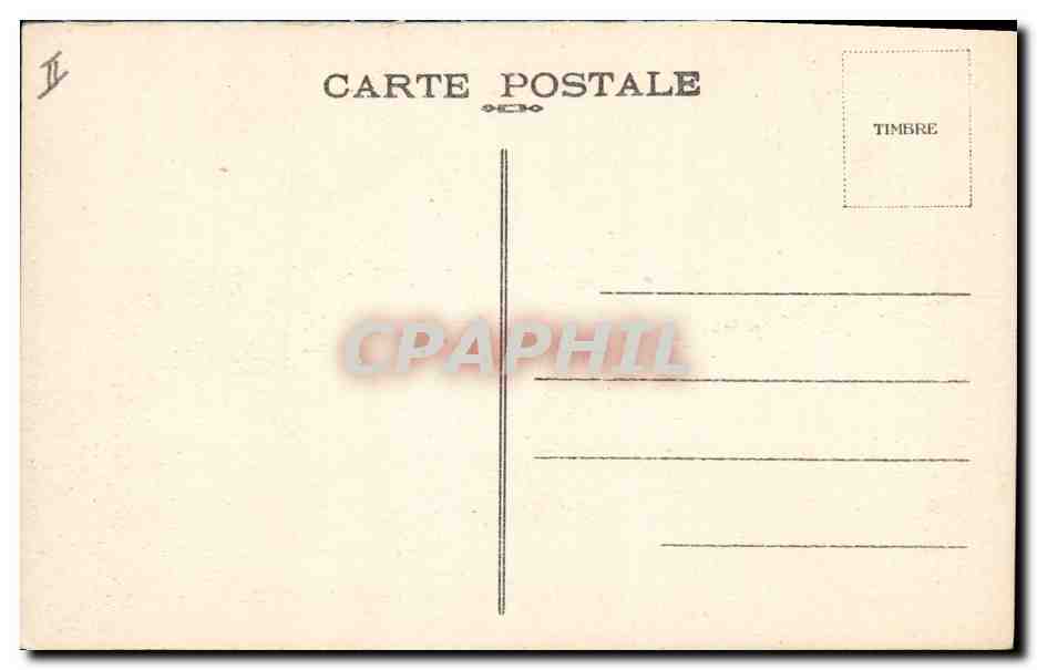 CPA Napoleon 1er Depart pour l'exil  — Rückseite
