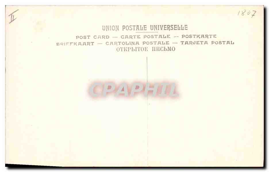 CPA Napoleon 1er Musee de Versailles Bataille de Friedland Horace Vernet  — Verso