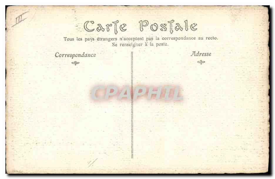 Bouchers se rendant au marché de Poissy — gravure de Carle Vernet (Empire) — ND Phot, n°500 — Verso