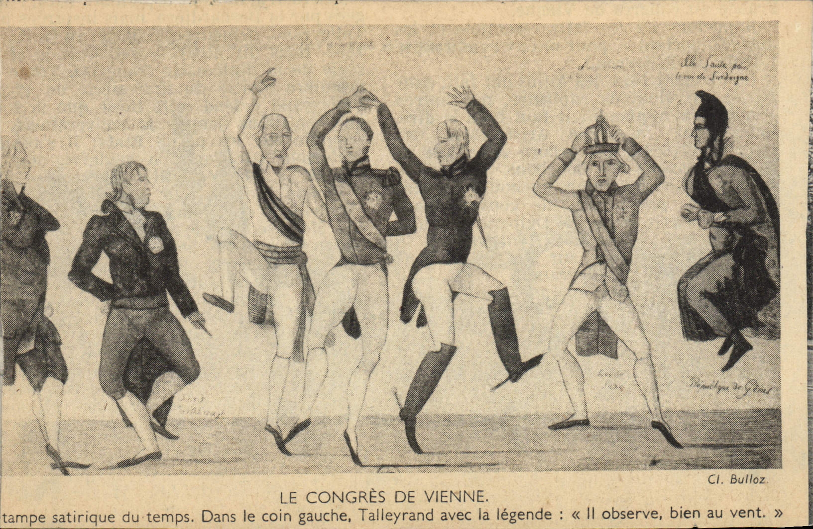 CPA Napoleon 1er Le Congres de Vienne 