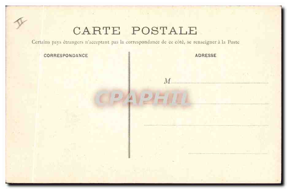 CPA Dolmen Menhir Poitiers Le dolme de la Pierre levee Femme Fileuse Folklore — Rückseite