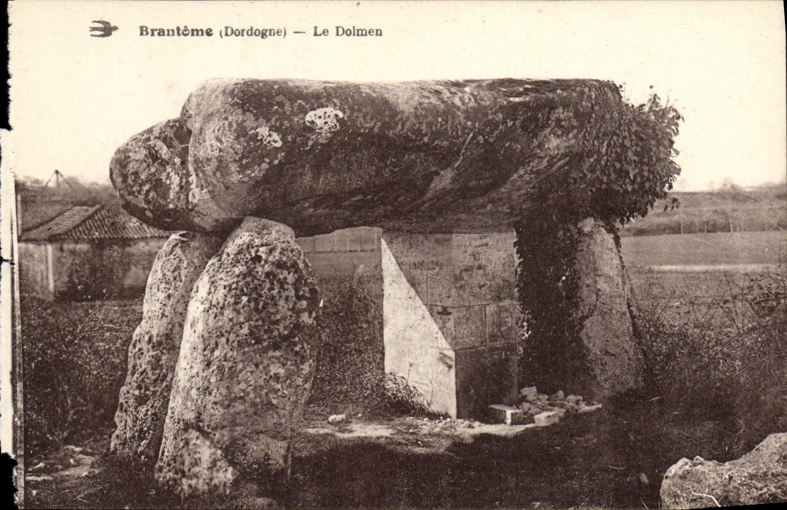 CPA Dolmen Menhir Brantome 