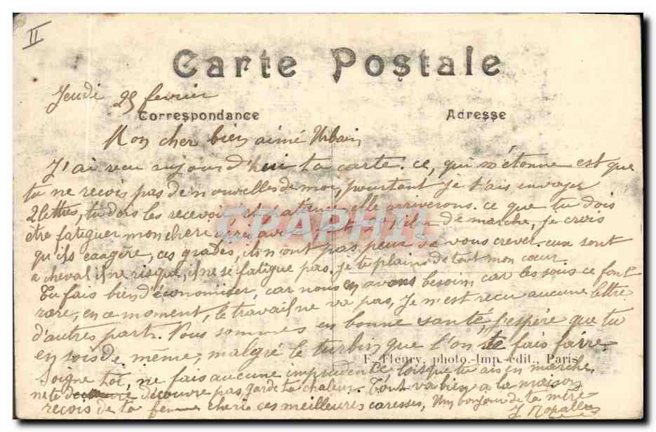 CPA Dolmen Menhir Meudon Bellevue Pelouse de l'observatoire de Meudon Orphelinat Saint Philippe — Verso