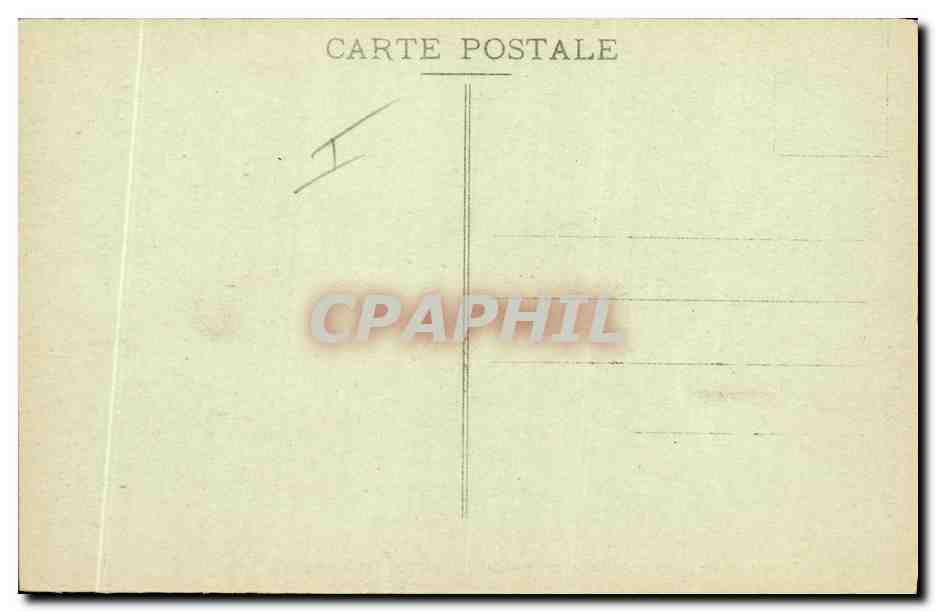 CPA Dolmen Menhir Le doigt de Gargantua et le Fort Lalatte pres Matignon  — Verso
