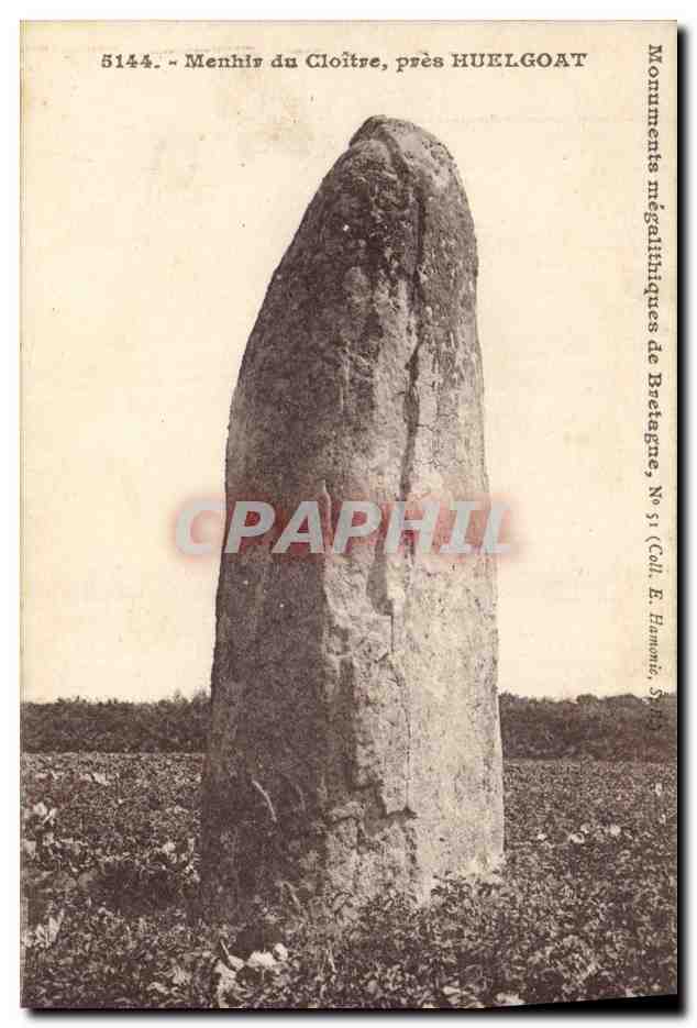 CPA Dolmen Menhir du cloitre pres Huelgoat 