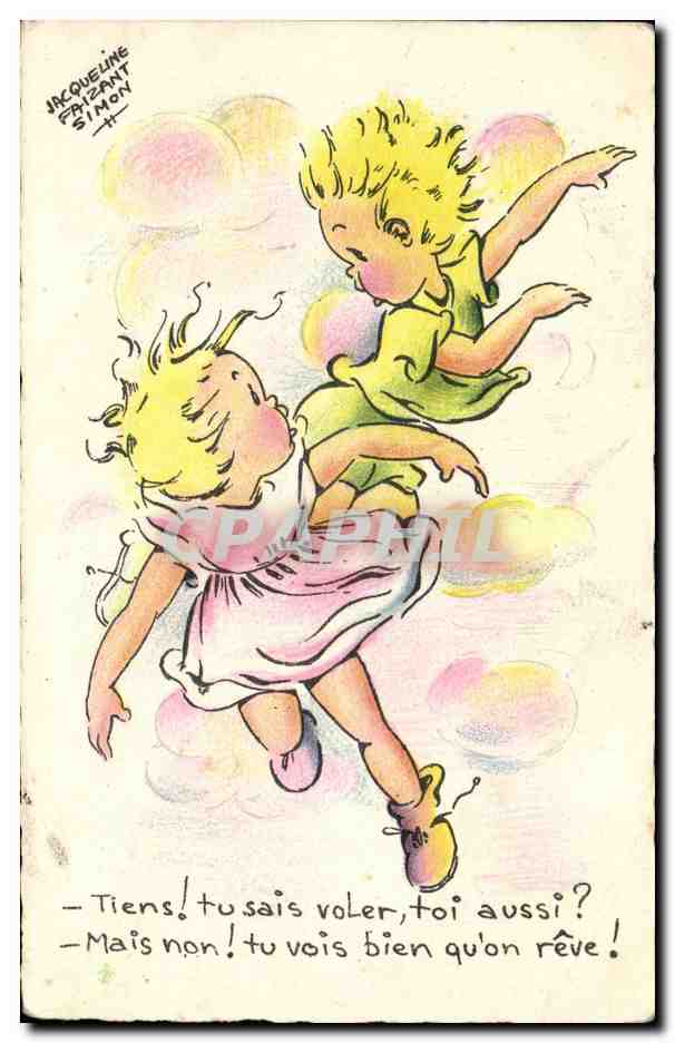 CPA Fantaisie Illustrateur Faizant Enfants