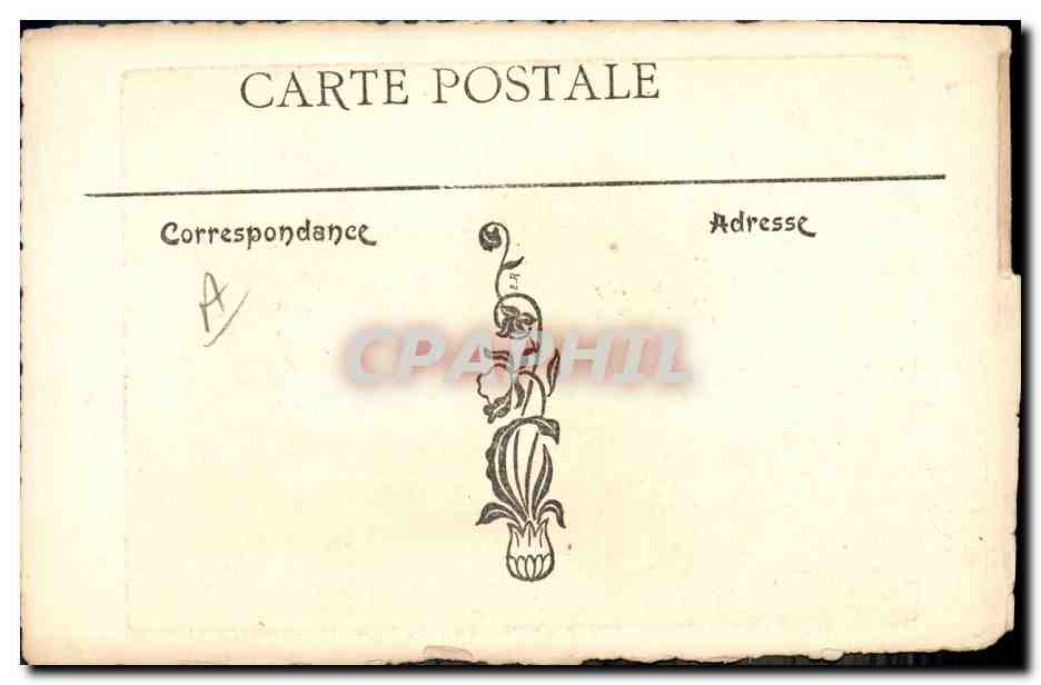 CPA Fantaisie Illustrateur Ricardo flores Gendarme — Rückseite