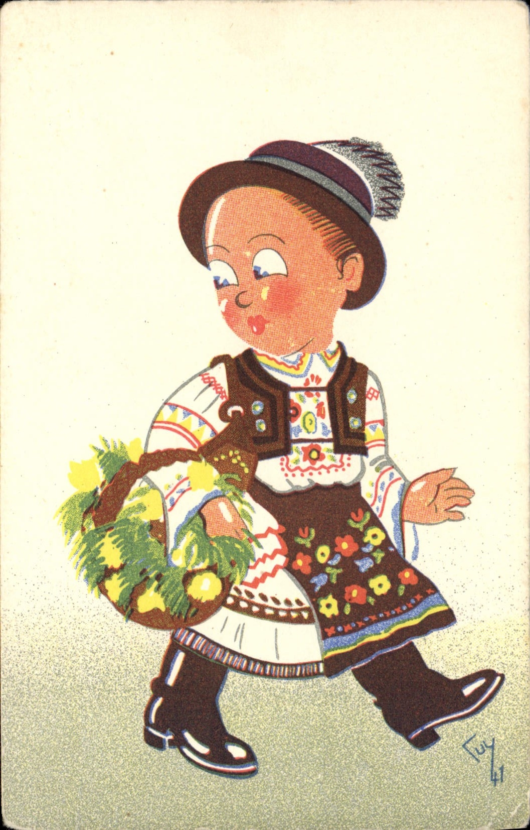 CPA Fantaisie Illustrateur Enfant