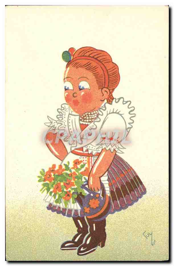 CPA Fantaisie Illustrateur Enfant 