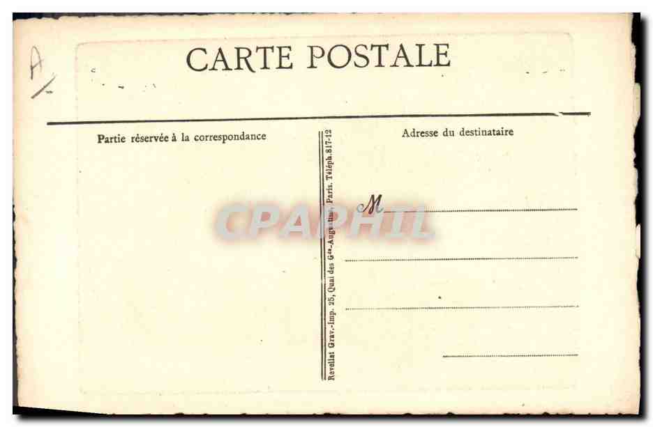 CPA Fantaisie Illustrateur Ricardo Flores Gendarme  — Verso