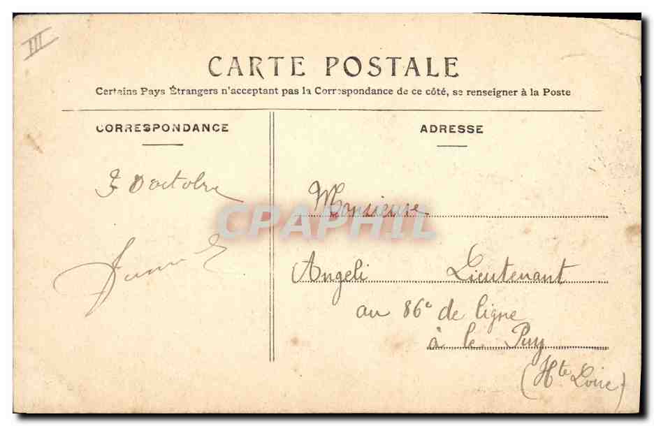 Artillerie de côte — Chargement d'une pièce de 32 c/m — Éditeur : C. Bouchet & Cie, n° 1 — Verso