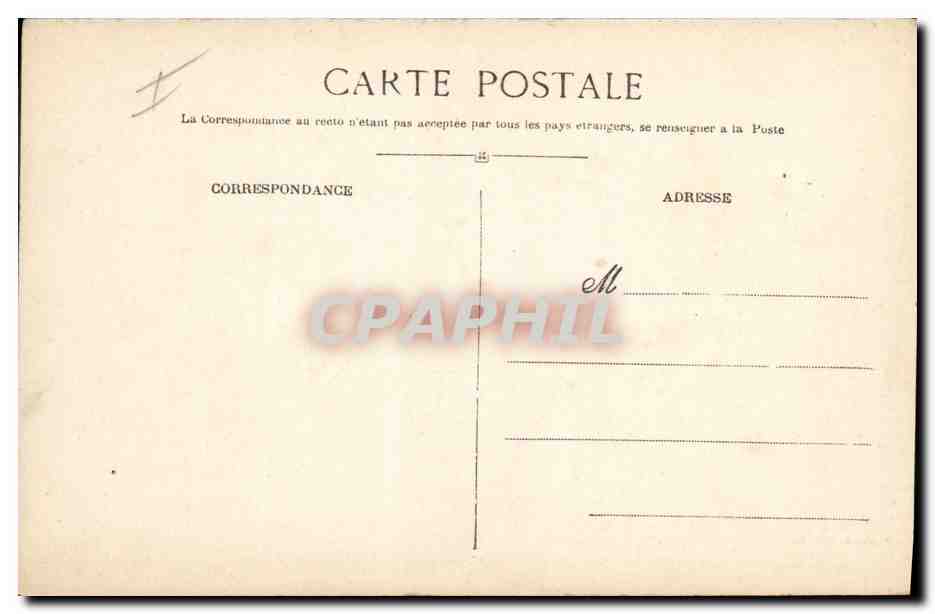 Manœuvres des 13e et 14e Corps d'armée — Batterie de 75, 2e Pièce... Feu ! — J. Blane, édit. militaire, 84 rue Pasteur, Lyon — Verso