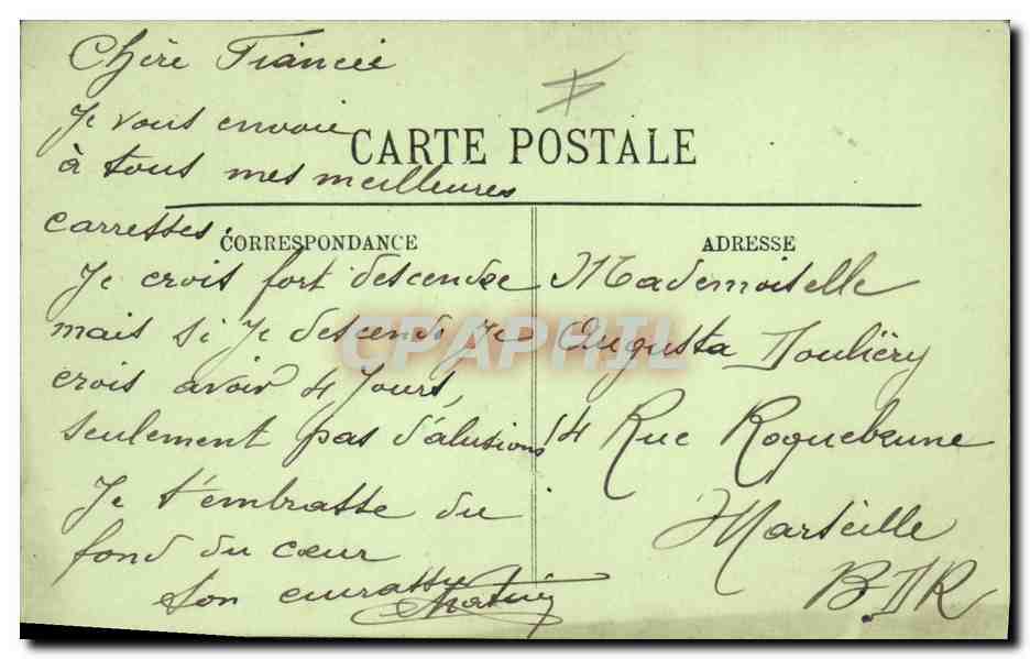 L'ARMÉE FRANÇAISE — Cuirassiers — Les Ordres pour la mauvEurope — LL. — Reverso