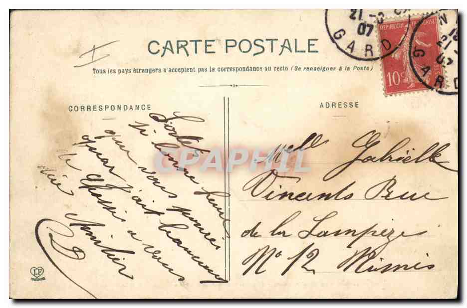 Artillerie aux Manœuvres — Un incident pendant la descente d'une pente raide — Phototype Laugue Perret Toulouse — Reverso