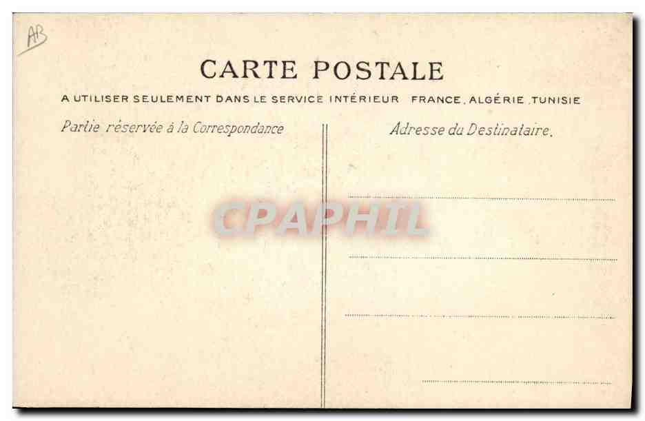 CPA Folklore Normandie La Granvillaise est vaillante et fiere  — Verso