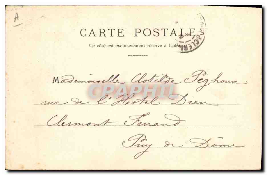 CPA Folklore Normandie Coutances  — Verso