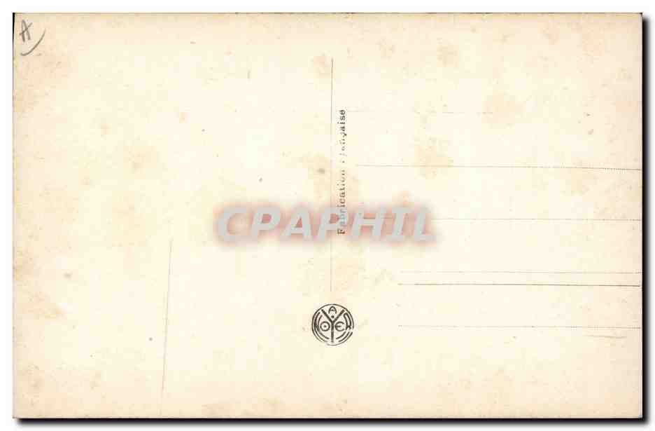 CPA Folklore Normandie  — Verso