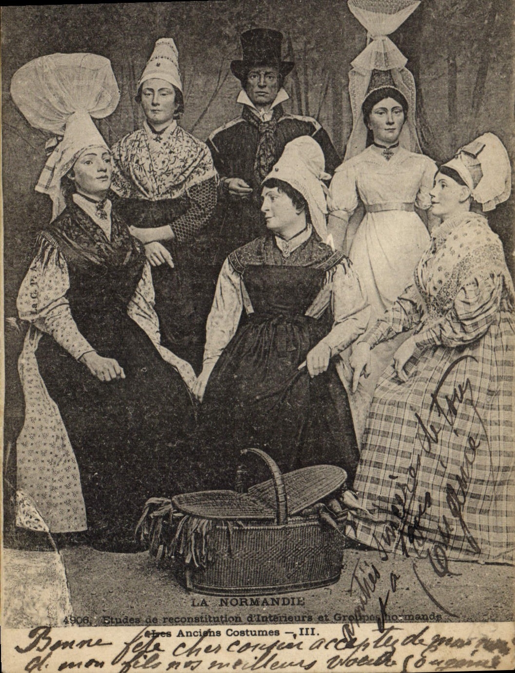 CPA Folklore Normandie 