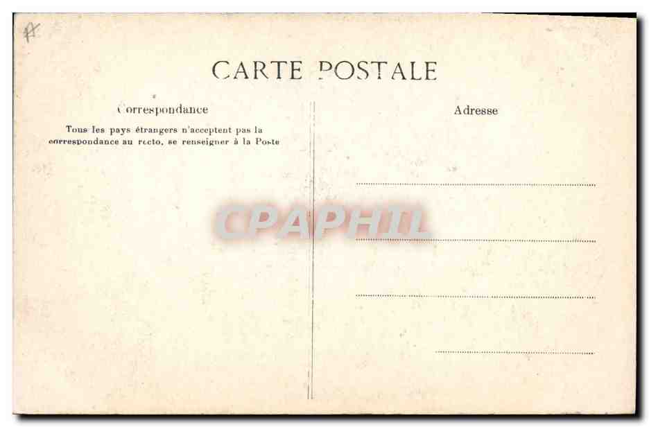 CPA Folklore Types Normands  — Verso