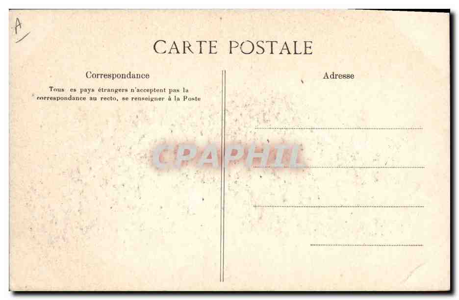 CPA Folklore Coiffes Normandes — Verso