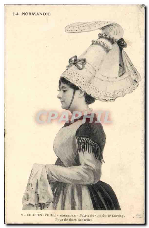 CPA Folklore Normandie Argentan