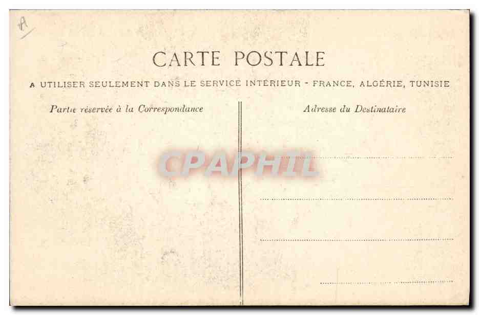 CPA Folklore Normandie La priere pour les marins  — Verso