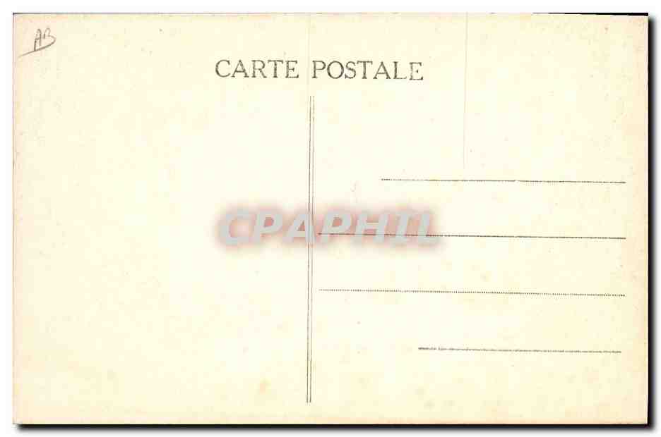 CPA Folklore Les gars de Falaise et leurs lanternes  — Verso