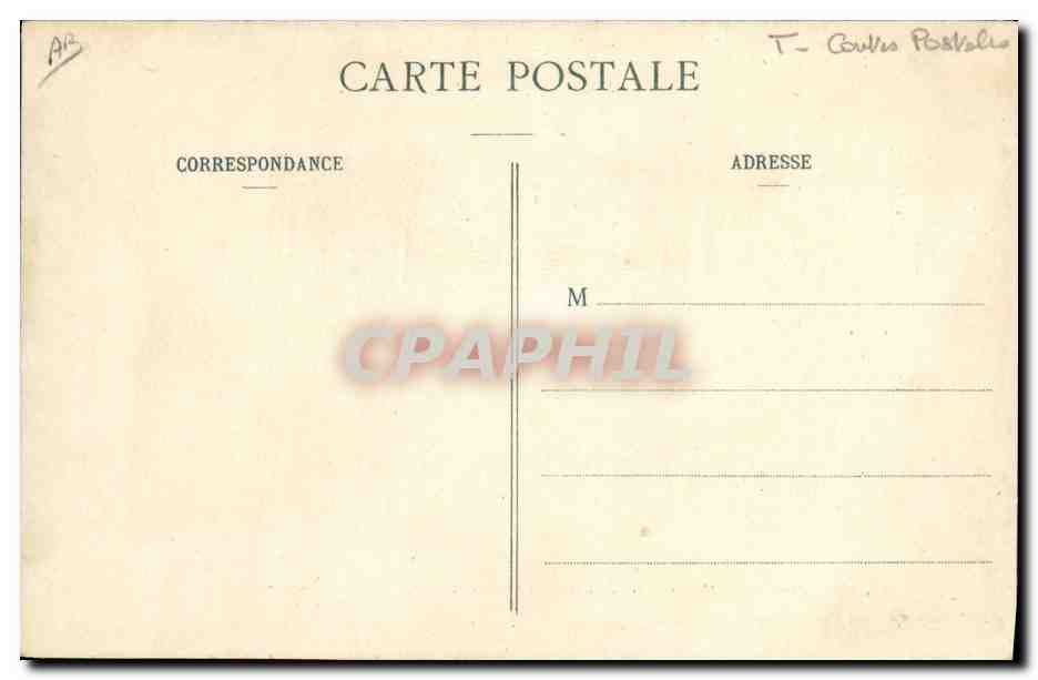 CPA Cartes Postales Exposition de Nancy La grande allee et le chalet de la carte postale — Rückseite