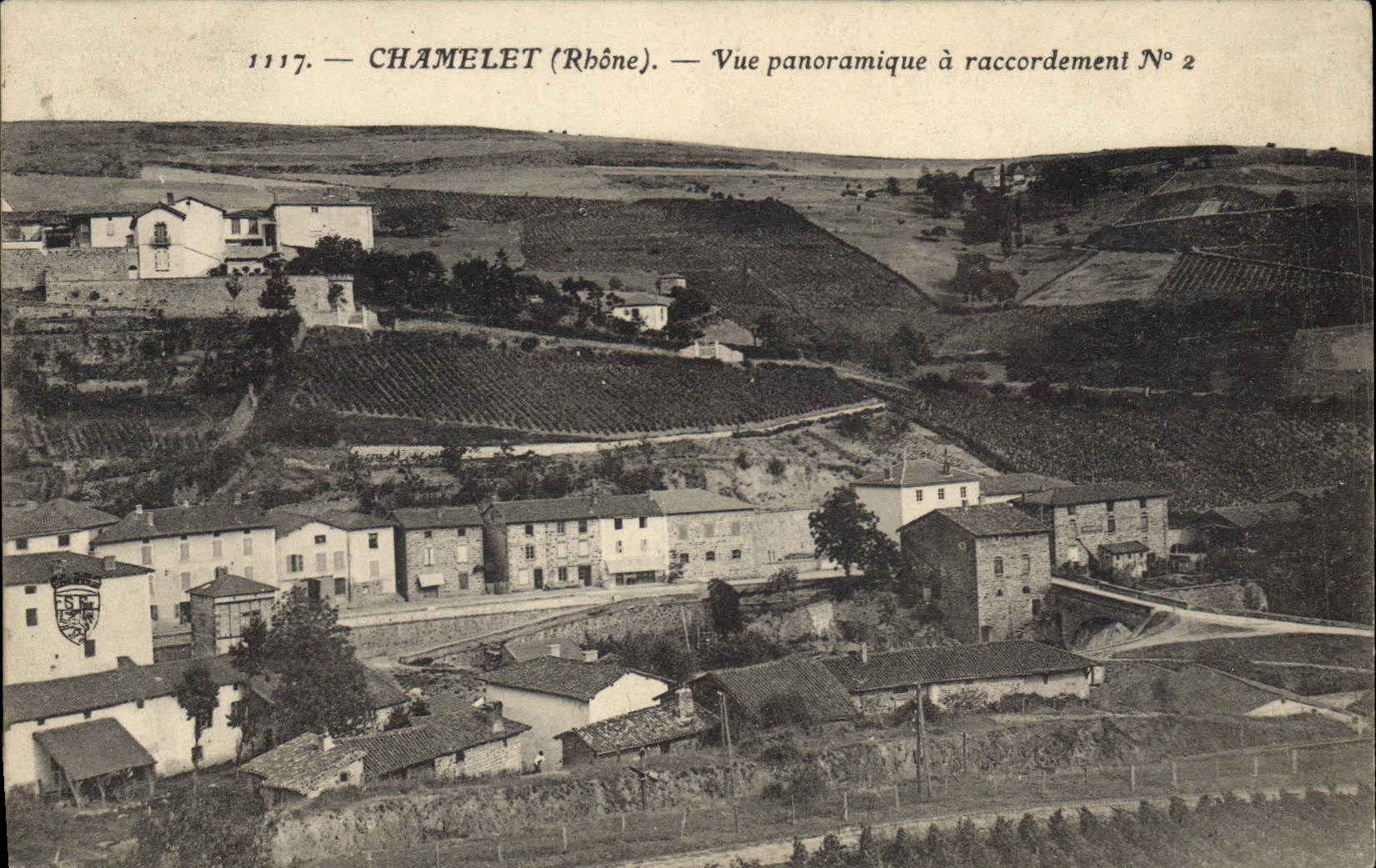 CPA Cartes Postales S Farges Rue Victor Hugo Lyon Chamelet Vue panoramique a raccordement