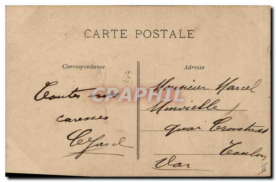 CPA Cartes Postales Enfants — Rückseite