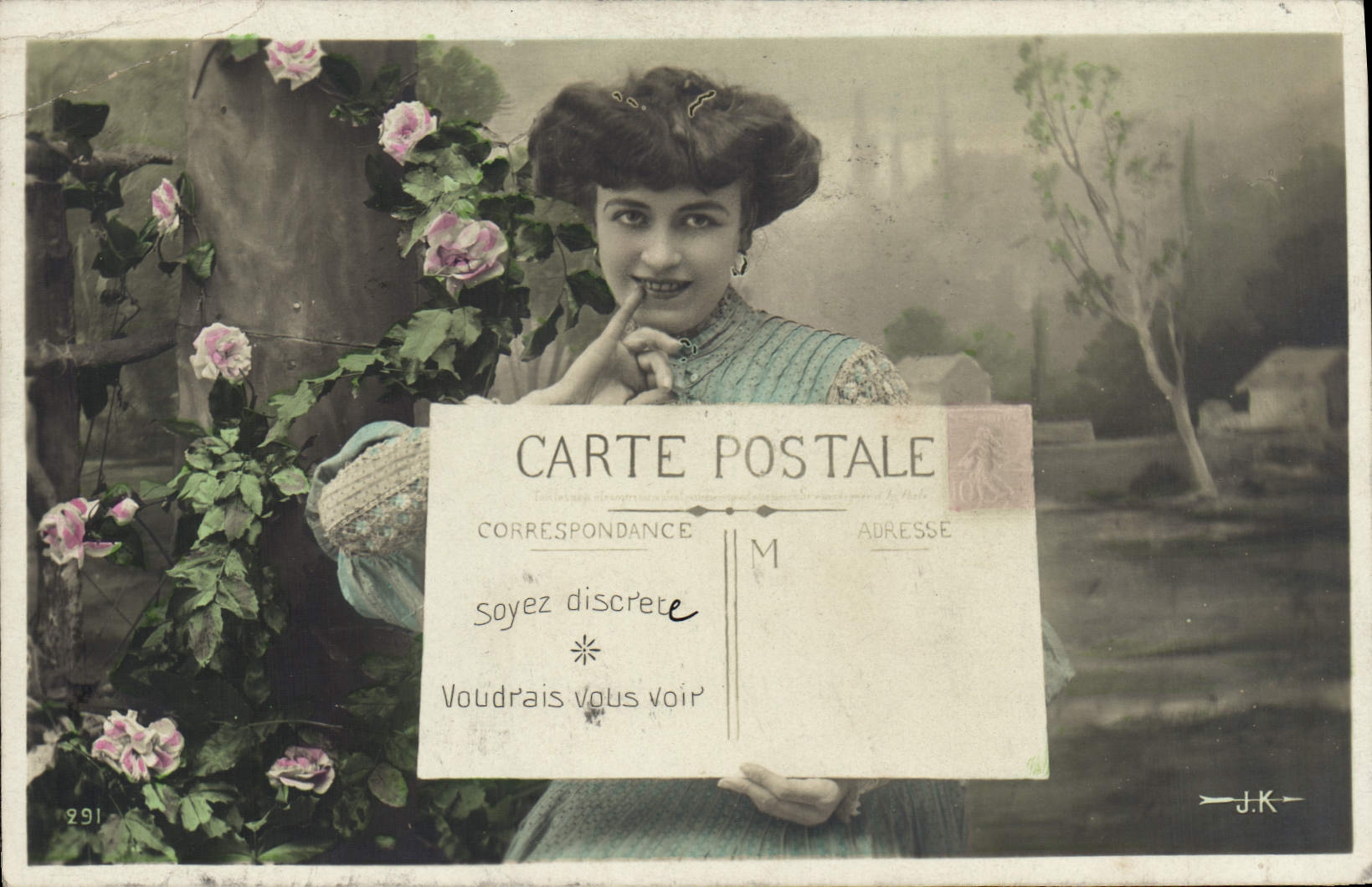 CPA Cartes Postales Femme Semeuse Lignee 10c