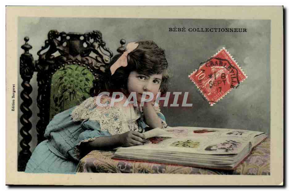 Bébé collectionneur — Édition Burgeret, n° 18