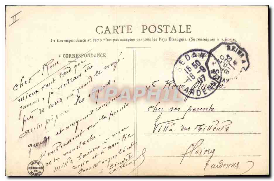 Bébé collectionneur — Édition Burgeret, n° 18 — Rückseite