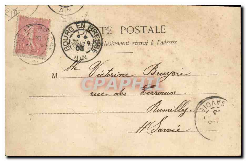 Deux jeunes filles — 'La Carte Postale Entretient l'Amitié' — Phototypie A. Bergeret & Cie, Nancy — Verso
