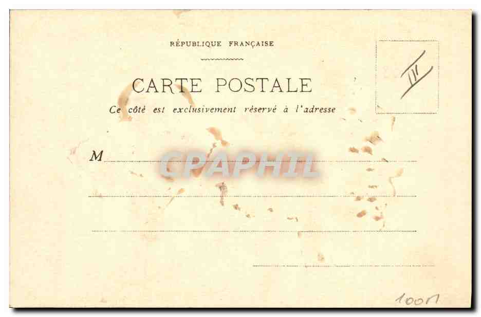 Silhouette d'une femme — buste — sans éditeur ni numéro de série visible — Verso