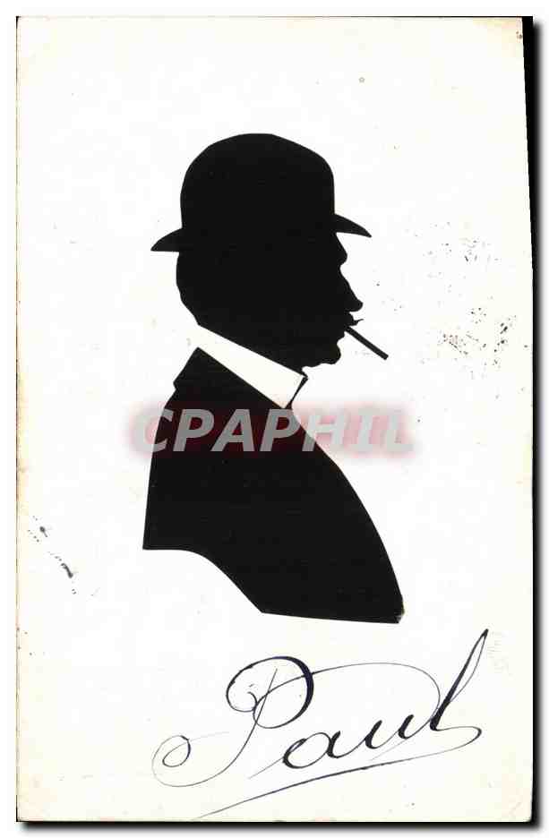 Silhouette di Paul — ritratto stilizzato — editore sconosciuto