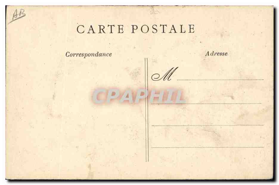 Silueta de un hombre con sombrero — Van-Castelle — Reverso