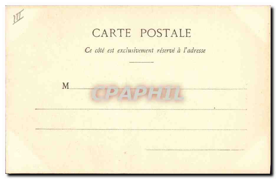 L'Ombre du Pochard — scène de magie avec ombre et homme — éditeur A. Pochard, n° III — Reverso