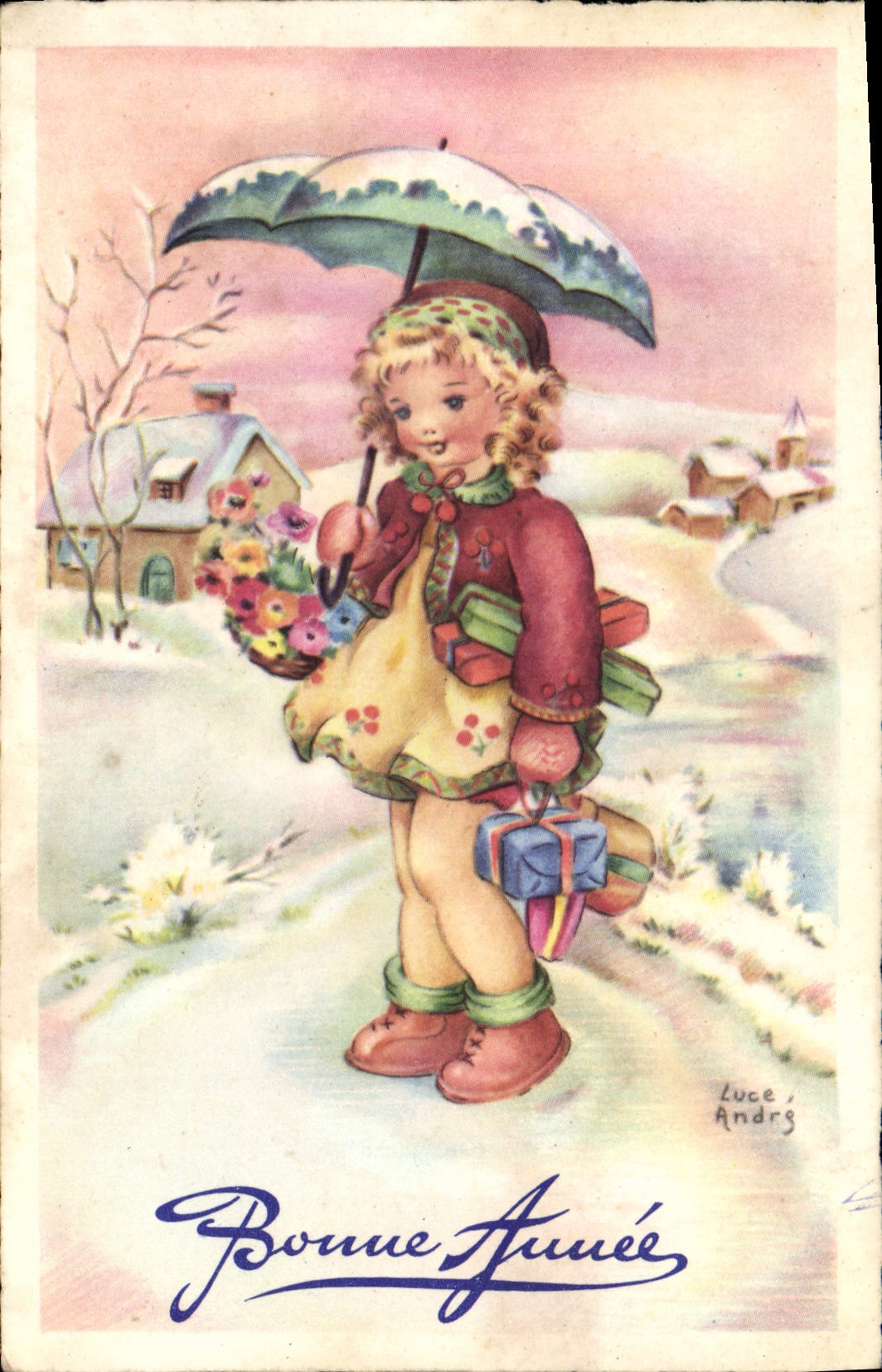 CPA Fantaisie Illustrateur Enfant
