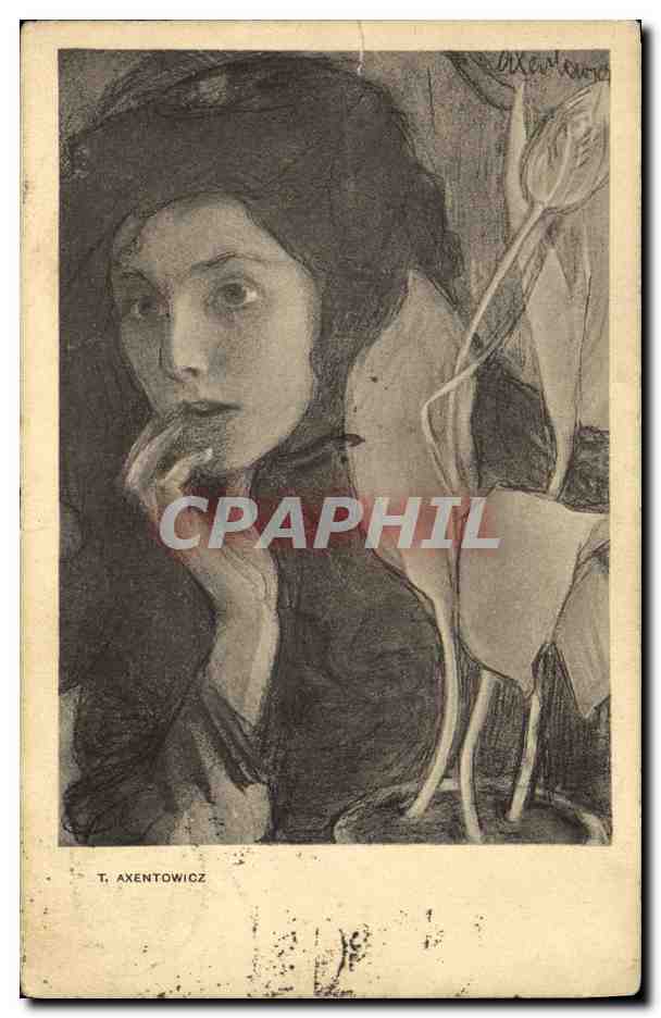 CPA Fantaisie Illustrateur Axentowicz