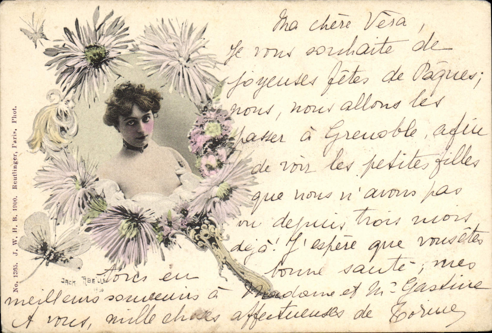 CPA Fantaisie Illustrateur Femme Jack Abeille